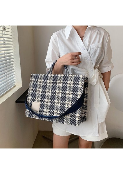 Kanvas Ekose Çanta (Yurt Dışından) fırsatları