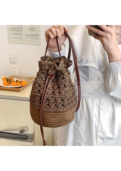 Hasır Bayan Ipli Çanta Günlük Tatil Plaj Çantası(Yurt Dışından) modelleri