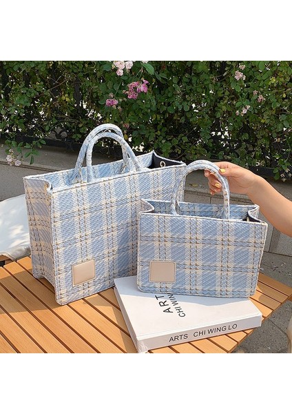 Kanvas Ekose Çanta (Yurt Dışından) modelleri