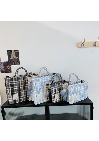 Kanvas Ekose Çanta (Yurt Dışından) fırsatları