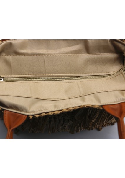 Moda Saçaklı Hasır Çanta Kadın Hasır Örgülü Omuz Çantası(Yurt Dışından) fırsatları