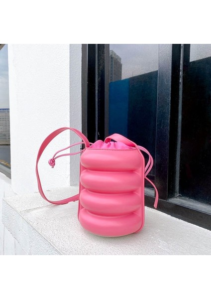 Düz Renk Moda Omuz Çantası(Yurt Dışından)