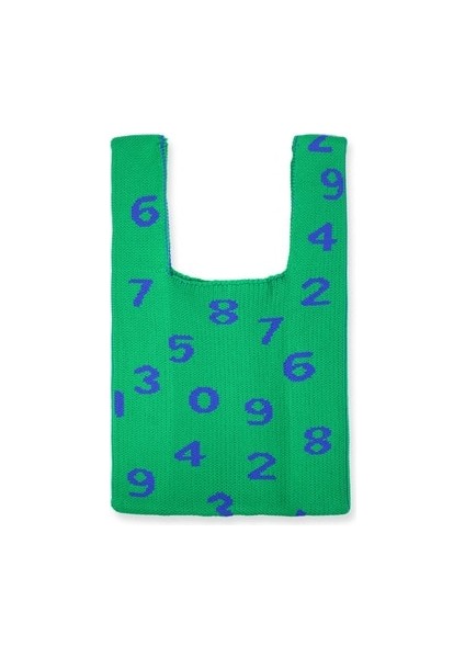 Şık Büyük Kapasiteli Sayı Desen Omuz Çantası(Yurt Dışından)