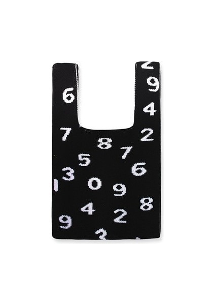 Şık Büyük Kapasiteli Sayı Desen Omuz Çantası(Yurt Dışından)