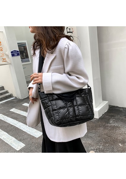 Sıcak Tote Naylon Kapitone Kadın Omuz Çanta(Yurt Dışından) modelleri