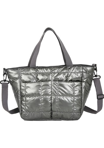 Sıcak Tote Naylon Kapitone Kadın Omuz Çanta(Yurt Dışından)