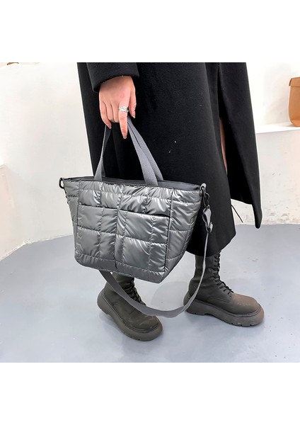 Sıcak Tote Naylon Kapitone Kadın Omuz Çanta(Yurt Dışından) fiyatları