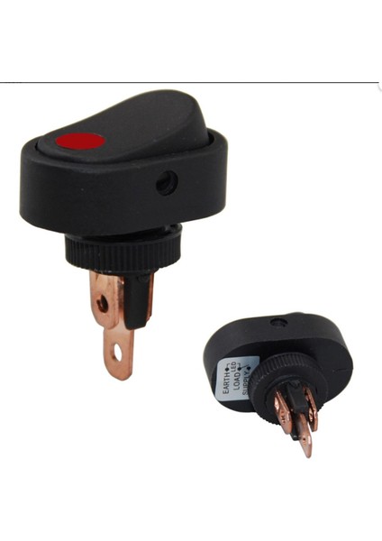 IC-132A 2 On-Off 12VOLT Dc 20 Amper Işıklı Anahtar