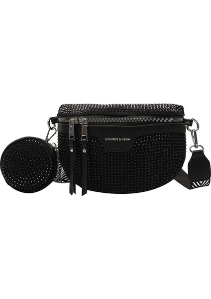 Vintage Yarım Yuvarlak Çanta (Yurt Dışından)