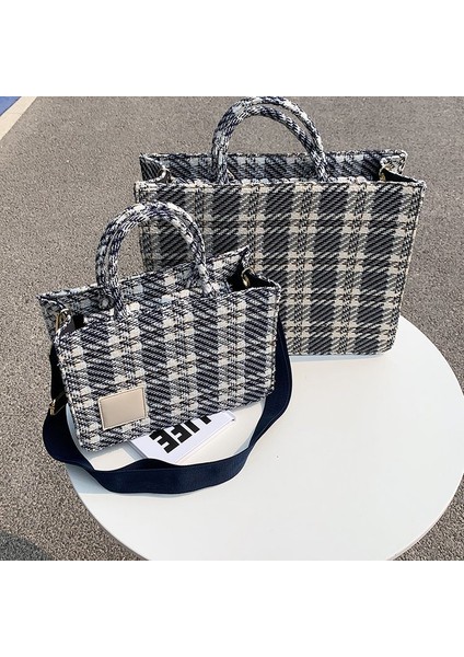 Kanvas Ekose Çanta (Yurt Dışından) indirimleri