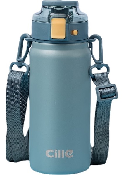 600 ml. Paslanmaz Çelik Termos - Mavi (Yurt Dışından)