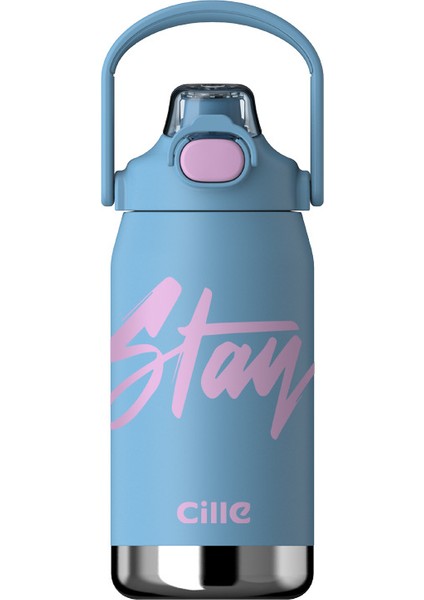 1200 ml. Paslanmaz Çelik Termos - Mavi (Yurt Dışından)