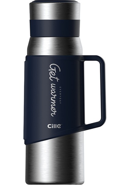 3000 ml. Paslanmaz Çelik Termos - Gümüş (Yurt Dışından)