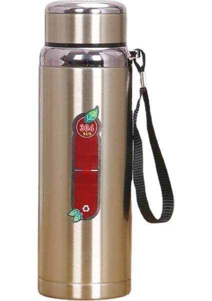 1000 ml. Paslanmaz Çelik Termos - Gümüş (Yurt Dışından)