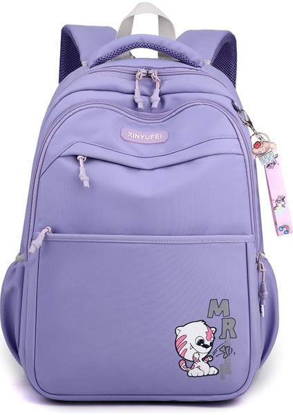 Basit ve Büyük Kapasiteli Moda Çizgi Film Okul Çantası (Yurt Dışından)