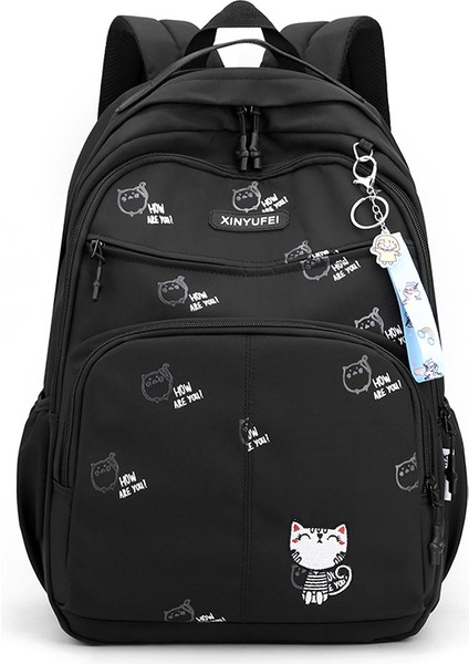 Büyük Kapasiteli Çizgi Film Baskılı Sırt Çantası (Yurt Dışından)