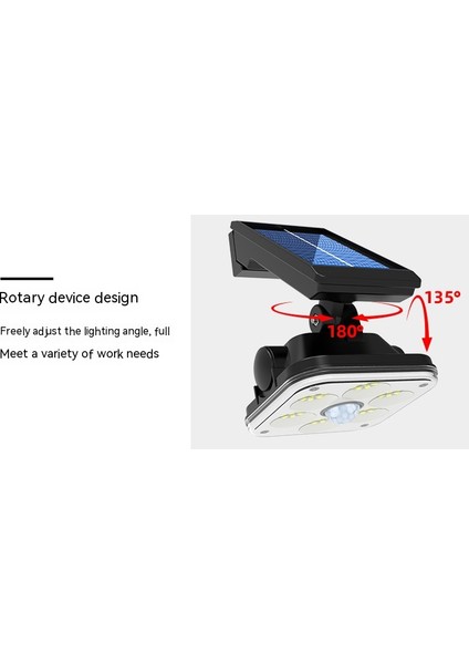 LED Güneş Işığı Indüksiyon Dönen Sokak Lambası(Yurt Dışından)