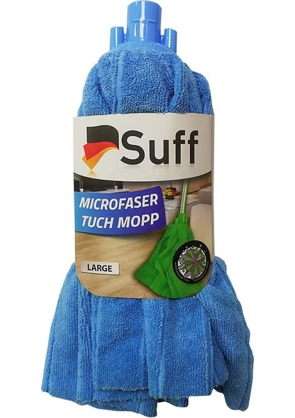 Mikrofiber Havlu Mop Yedek Paspas, Vidalı, Büyük Boy, Mix (1 Adet) fırsatları