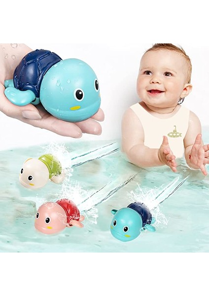 Prodigy Toy Bebekler ve Çocuklar Için Sevimli Kaplumbağa Banyo Oyuncakları (3 Parça) (Yurt Dışından)