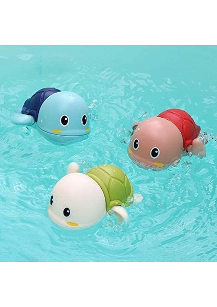 Prodigy Toy Bebekler ve Çocuklar Için Sevimli Kaplumbağa Banyo Oyuncakları (3 Parça) (Yurt Dışından)