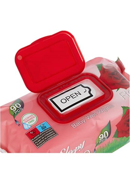 Gül Kokulu Islak Havlu 24X90 Lı fiyatları