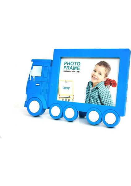 Çerçeve Okul Arabası Duvar Masaüstü Dekoratif Fotoğraf Çerçevesi