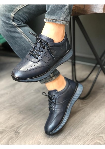 Hakiki Deri Tam Ortopedik Casual Erkek Ayakkabı