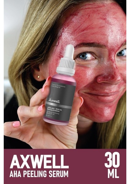 Canlandırıcı & Cilt Tonu Eşitleyici Yüz Peeling Serum 30 ml Aha 30% + Bha 2%