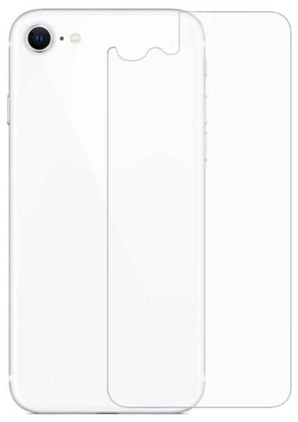 iPhone Se3-Se2 Iphone 8-7 Tempered Şeffaf Arka Cam Koruyucu ALL-35339