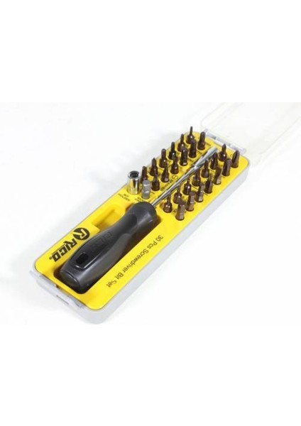 005-Rc2321 30 Parça Bits Uç Seti Şeffaf Deliksiz