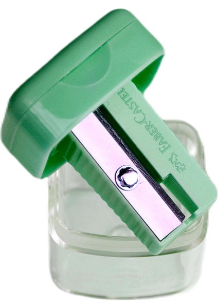 Tek Gözlü Mini Box Kalemtıraş Pastel Yeşil fırsatları