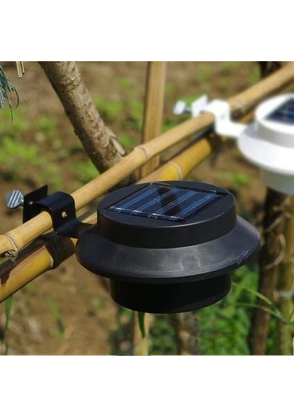Güneş Enerjili Açık Bahçe Işık Oluk Çit Duvar Çatı Yard 3 LED Lamba(Yurt Dışından) modelleri