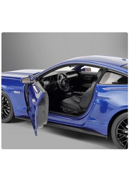 Welly 1:24 2015 Ford Mustang Gt Alaşımlı Araba Modeli Diecasts oyuncak Araçlar Toplamak Hediyeler Uzaktan Kumanda Tipi Taşıma Oyuncak | Diecasts oyuncak Araçlar