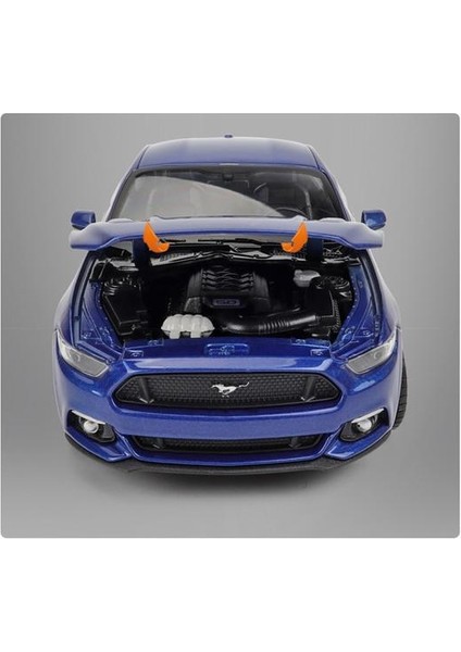 Welly 1:24 2015 Ford Mustang Gt Alaşımlı Araba Modeli Diecasts oyuncak Araçlar Toplamak Hediyeler Uzaktan Kumanda Tipi Taşıma Oyuncak | Diecasts oyuncak Araçlar