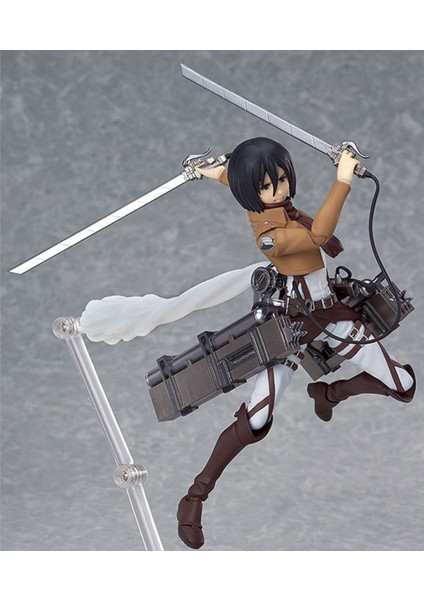 15 cm Anime Titan 213 Levi Figure Mikasa Ackerman 203 Eren Yeager 207 Hareketli Montaj Heykelcik Model Oyuncak Dıy Hedıye | Aksiyon Figürleri