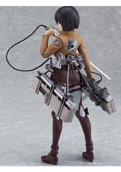 15 cm Anime Titan 213 Levi Figure Mikasa Ackerman 203 Eren Yeager 207 Hareketli Montaj Heykelcik Model Oyuncak Dıy Hedıye | Aksiyon Figürleri