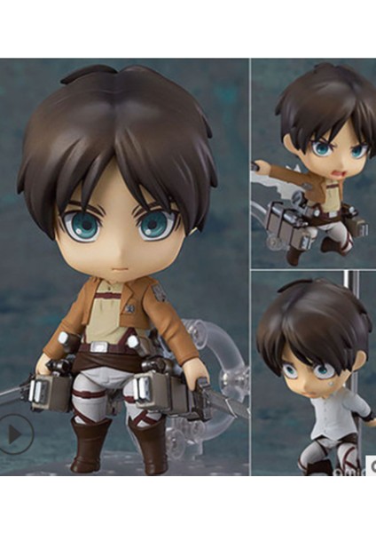 10CM Titan Levi Temizleme VER.417 390 Eren 375 Pvc Figure Koleksiyon Model Oyuncak | Aksiyon Figürleri