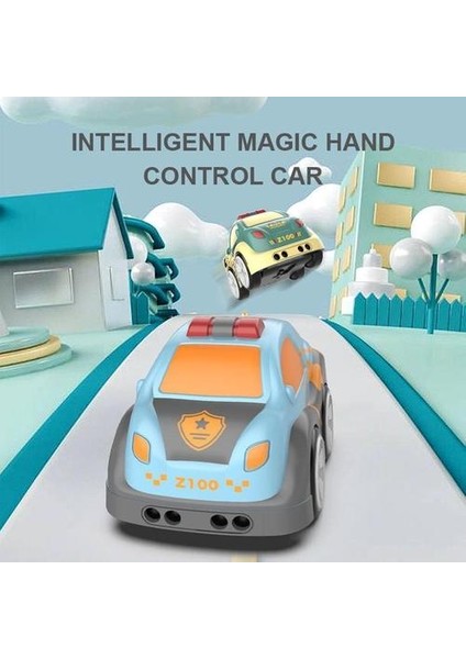 Rc Parça Araba Sensörü Uzaktan Kumanda Mini Araba Radyo Kontrollü Elektrikli Araba Akıllı Oyuncaklar Çocuklar Için Otomatik Takip Et Engel Kaçınma Araba | Rc Arabalar (Mavi)