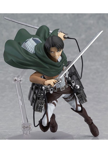 15 cm Anime Titan 213 Levi Figure Mikasa Ackerman 203 Eren Yeager 207 Hareketli Montaj Heykelcik Model Oyuncak Dıy Hedıye | Aksiyon Figürleri(Yurt Dışından)