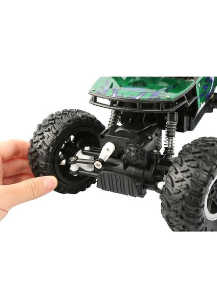 Uzaktan Kumanda Araba 2.4g 4WD Tırmanma 1:14 Oyuncak Erkekler Için Buggy Off Road Rc Kamyon Çocuklar Için Yüksek Hız Elektrikli Araç Hediye | Rc Arabalar (Yeşil)