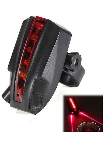 Bikight Lazer LED Mtb Bisiklet Bisiklet Güvenlik Uyarı Işık Bisiklet Kuyruk Işık Motosiklet E-Bike