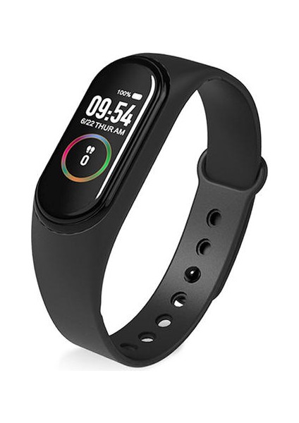 M4 Smartband Bileklik Kalp Hızı / Kan / Basınç / Nabız / Pedometre Spor Akıllı Izle Bilezik Sağlık Fitness Bilezik(Yurt Dışından)