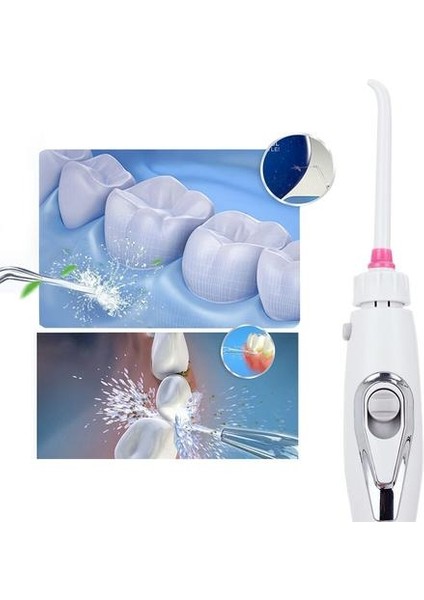 6 Ipuçları Aile Anahtarı Musluk Oral Jet Irrigator Basınç Su Diş Flosser Spa Temizleyici Interdental Fırça Günlük Diş Temizleyici | Oral Irrigatörler
