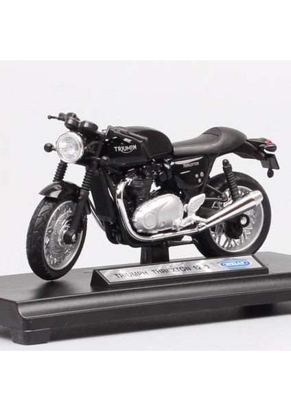 1/18 Ölçekli Retro Triumph Thruxton 1200 Cafe Racer Bisiklet Moto Araç Dayanıklılık Yarış Motosiklet Diecast Model Oyuncak Replicas | Diecasts oyuncak Araçlar(Yurt Dışından)