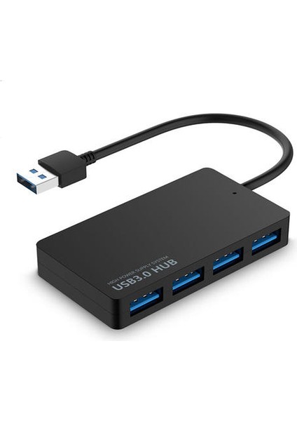 1pc Yüksek Hızlı USB 3.0 Hub Multi USB Splitter 4 Bağlantı Noktası Genişletici Dizüstü Bilgisayar Için Birden Çok USB Genişletici Bilgisayar Aksesuarları