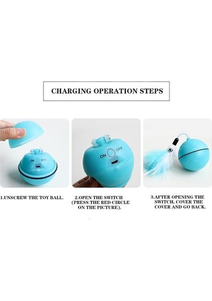 Elektrikli Kedi Oyuncaklar Haddeleme Topu Akıllı Otomatik Kedi Oyuncak Lazer Tüy Oyuncaklar Kediler Için Interaktif Sihirli Top Pet USB Şarj Edilebilir | Kedi Oyuncakları (Yeşil) modelleri