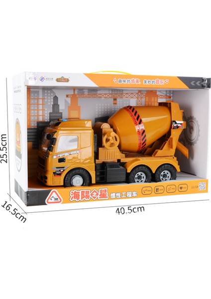 Büyük Mühendislik Araç Modeli Döküm Alaşım Metal Araba Ekskavatör Vinç Mikser Kamyon Model Oyuncak Müzik Işık Çocuklar Için Açık Oyun | Diecasts oyuncak Araçlar (Sarı) fırsatları