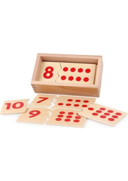 Montessori Eğitim Ahşap Noktalar Puan Oyuncaklar Çocuklar Için Numarası ve Tezgah Eşleştirme Bulmaca Erken Eğitim Çocukluk Çaylak Oyuncaklar | Matematik Oyuncakları