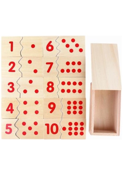 Montessori Eğitim Ahşap Noktalar Puan Oyuncaklar Çocuklar Için Numarası ve Tezgah Eşleştirme Bulmaca Erken Eğitim Çocukluk Çaylak Oyuncaklar | Matematik Oyuncakları