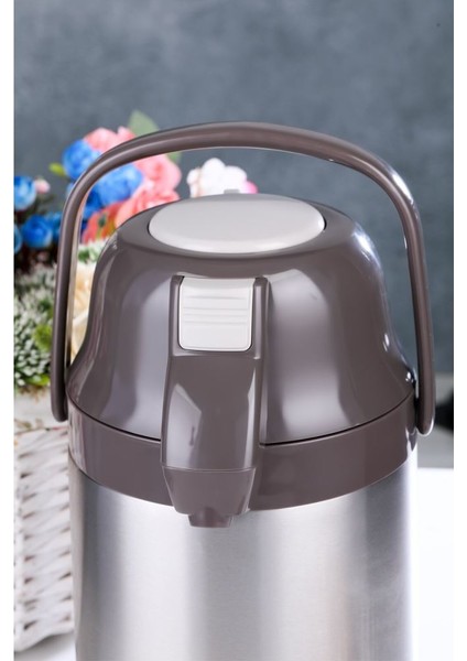 Çift Katlı Paslanmaz Çelik 2.5 Litre Termos Kahve CKR2007
